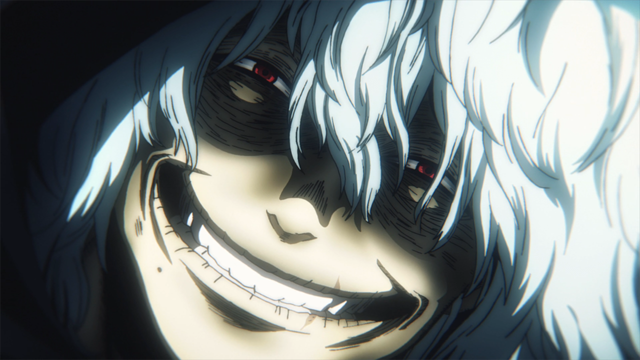 Anime scary smile