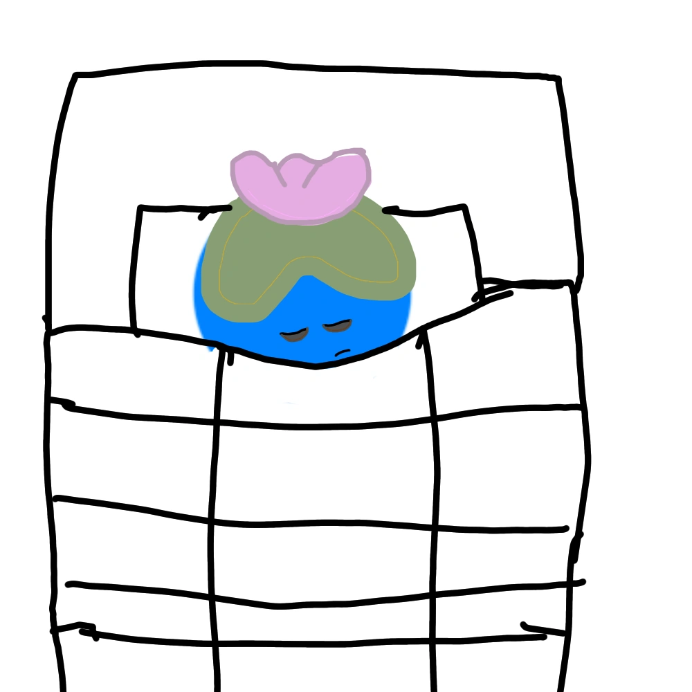 Lilian resting on her bed. She feels awful and just wants to sleep Fandom