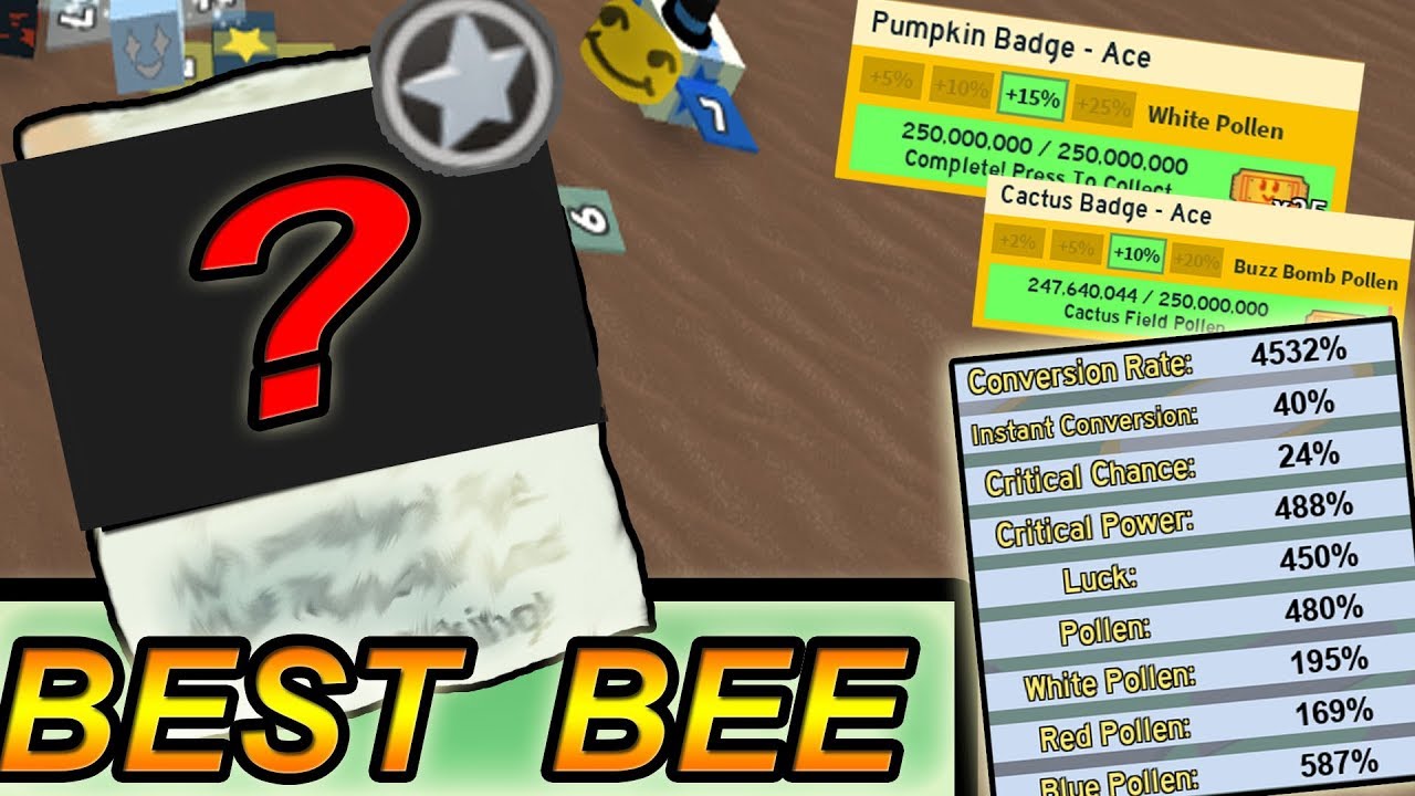 Roblox Bee Swarm Simulator Best Player