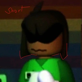 fun fact, vee's toon handler has short hair! | Fandom