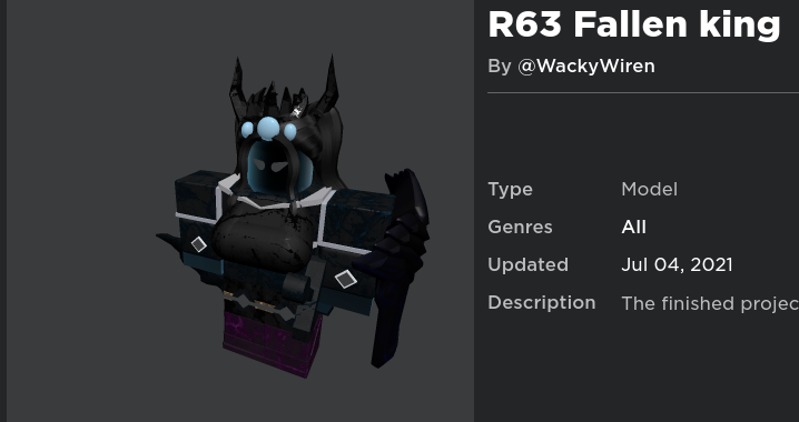 R63 Models : r/roblox