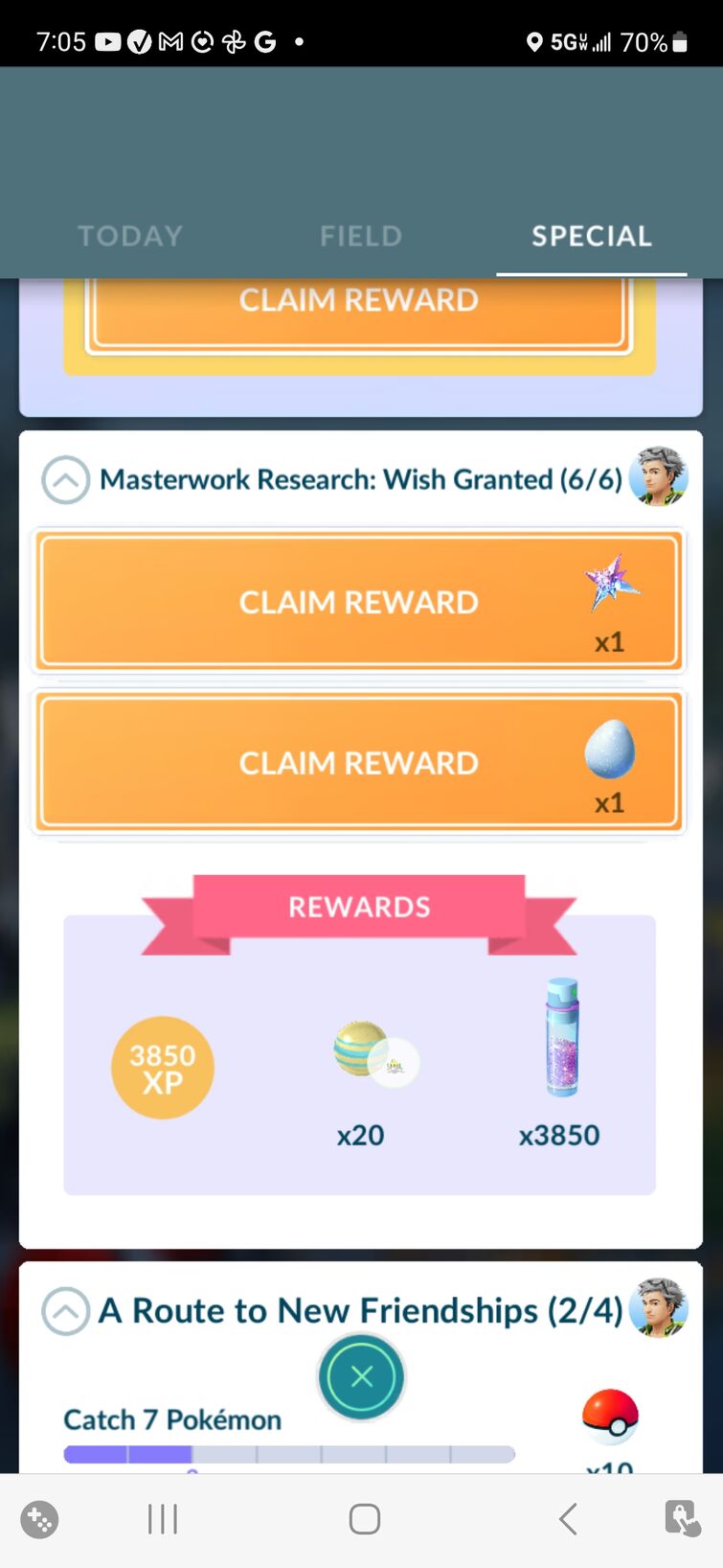 Pokemon Go December 2023 Eggs-pedition Access: Timed Research