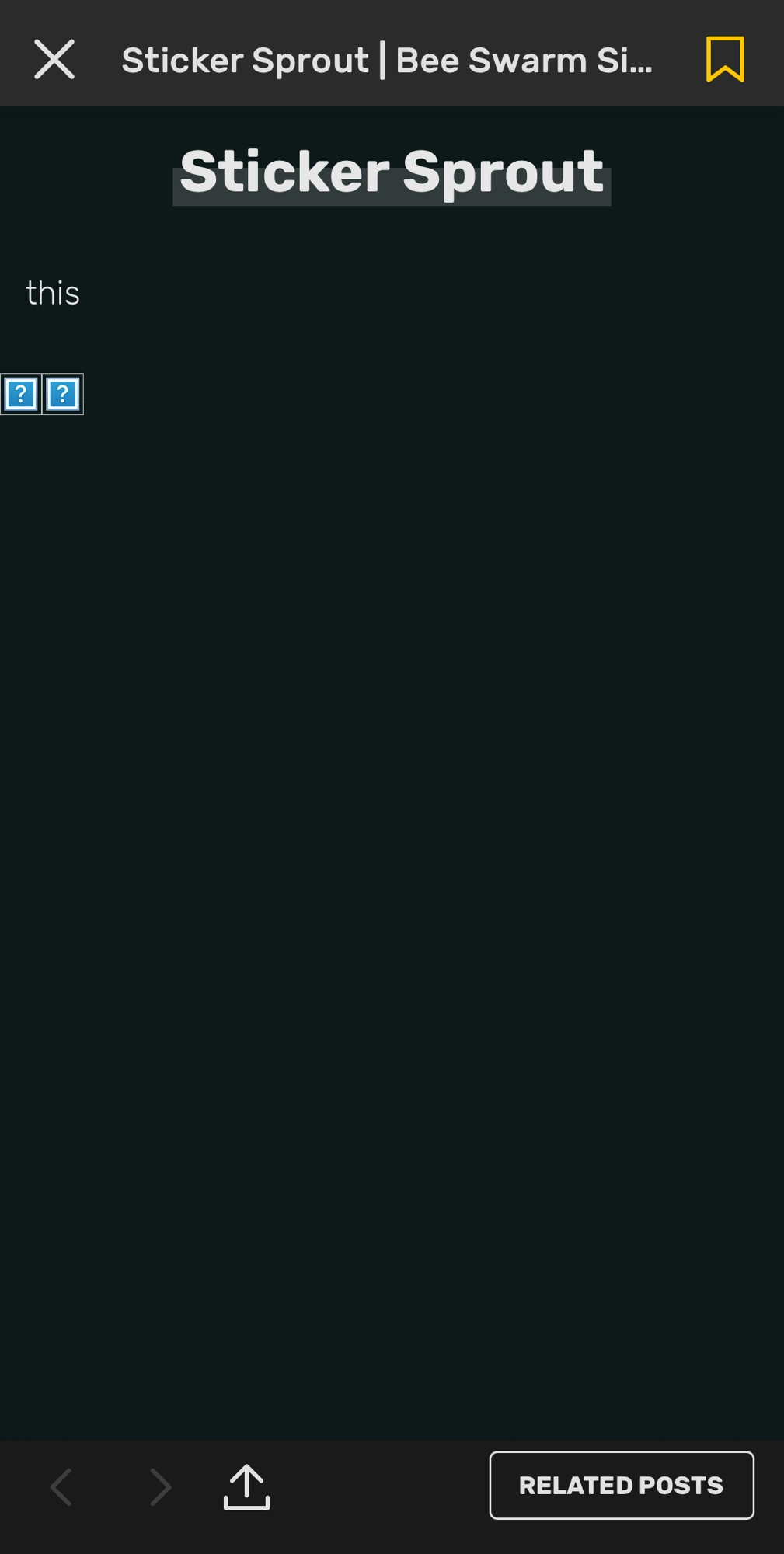 I think we should probably update the sticker sprout page | Fandom