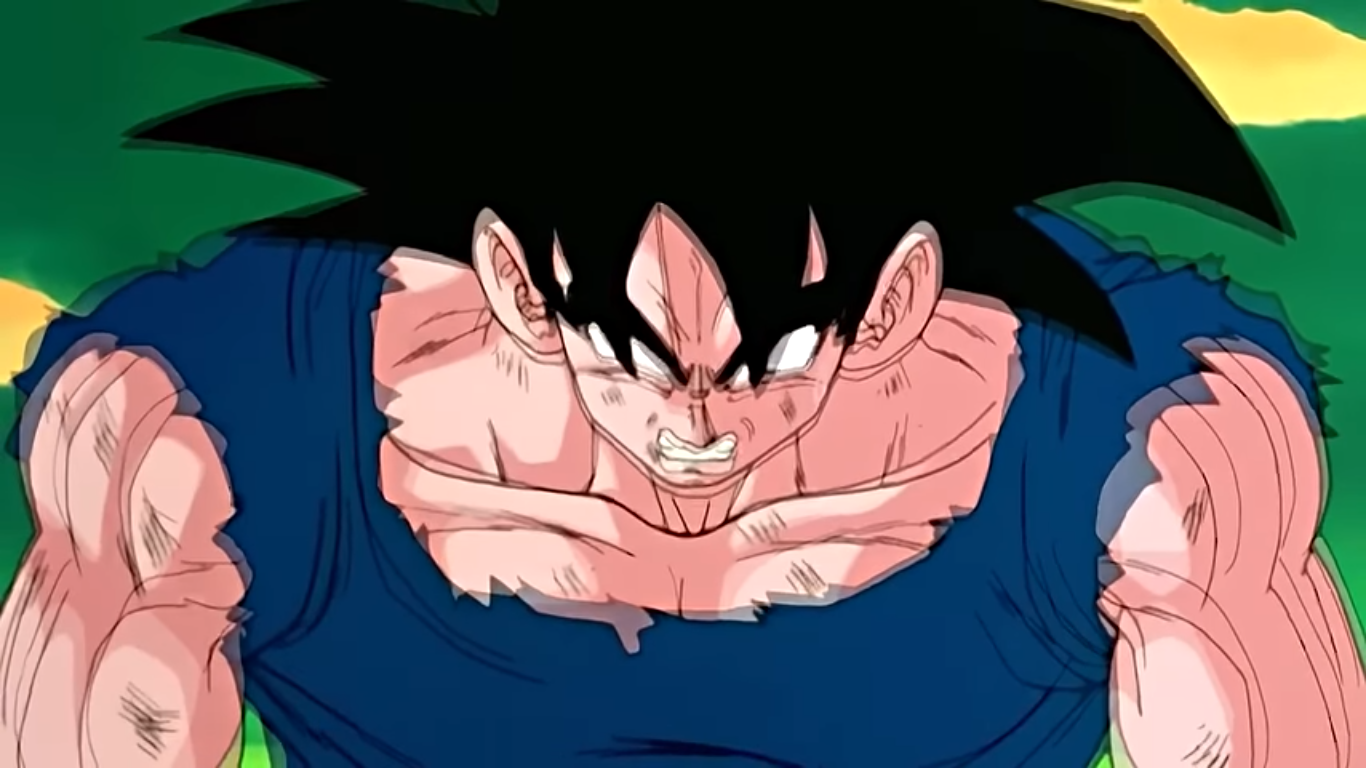 Goku when krillin dies: Goku when vegeta kills… 