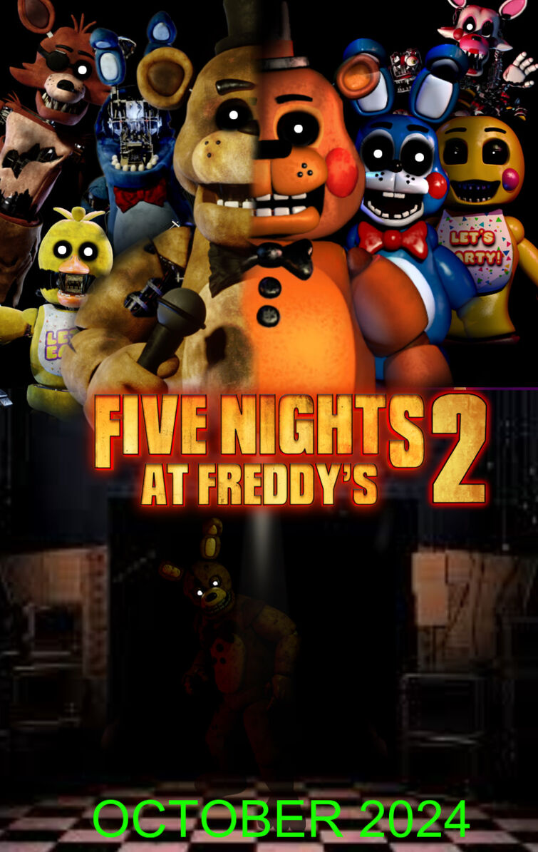 FNAF Movie 2 Fanmade Poster #1