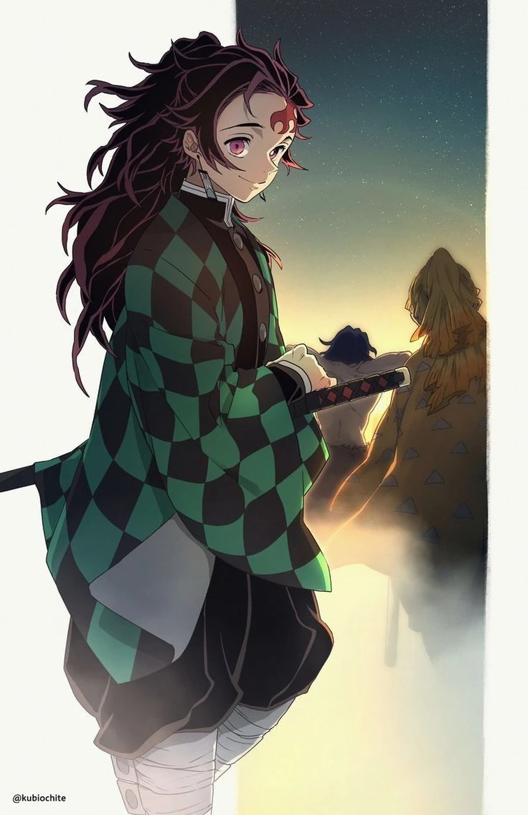 If Tanjiro didn't cut his hair. | Fandom