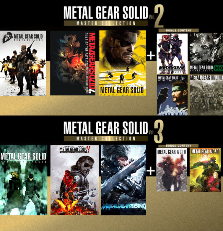 What I hope we get for Vol. 2 and Vol. 3 of the Master Collection 
