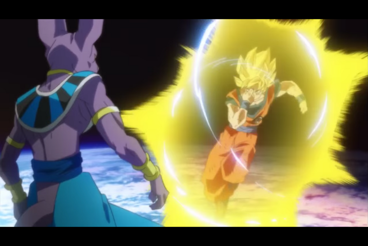 Fighter Entrusted with Allies' Wishes] Super Saiyan God Goku