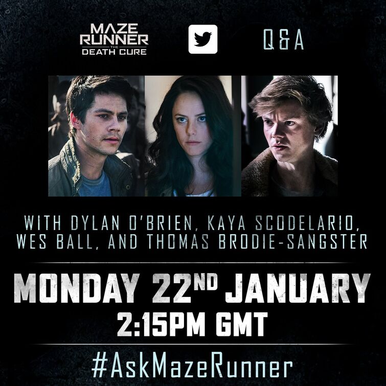 Maze Runner: The Death Cure premiere: A chat with Dylan O'Brien, Kaya  Scodelario, Wes Ball and cast – The Upcoming