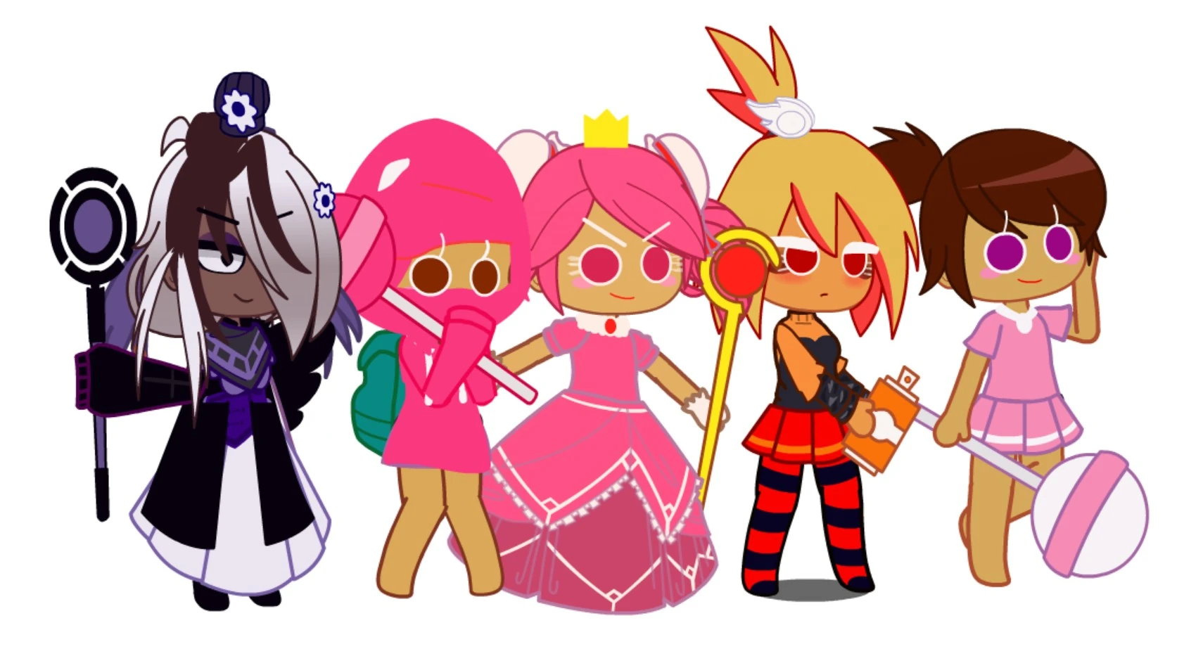 some of my gacha club cookie run designs Fandom