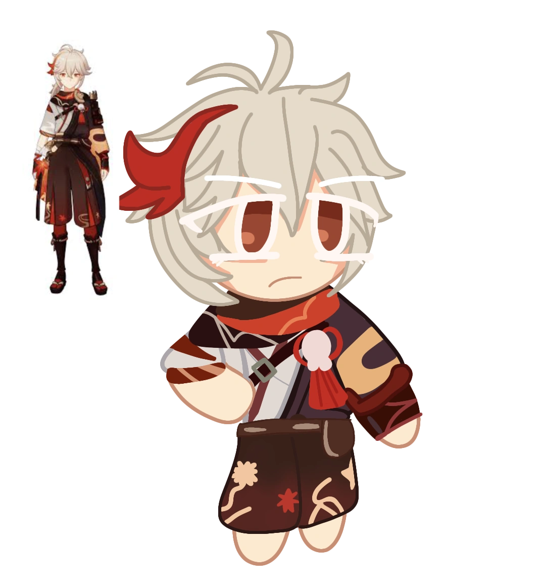 Last W.I.P (Genshin Impact x Cookie run Kingdom) Kaedahara Kazuha. Fandom