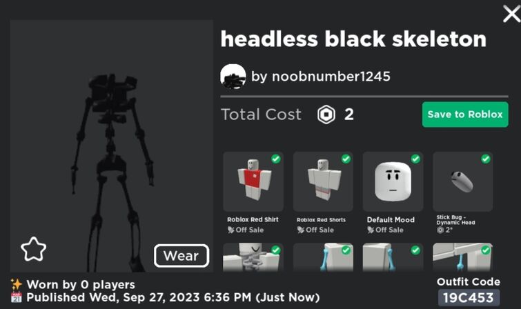 Headless is now out. : r/roblox