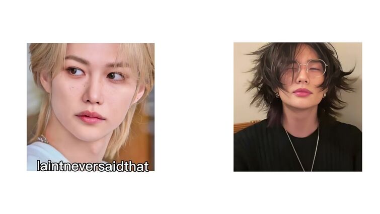 Hyunjin and Felix