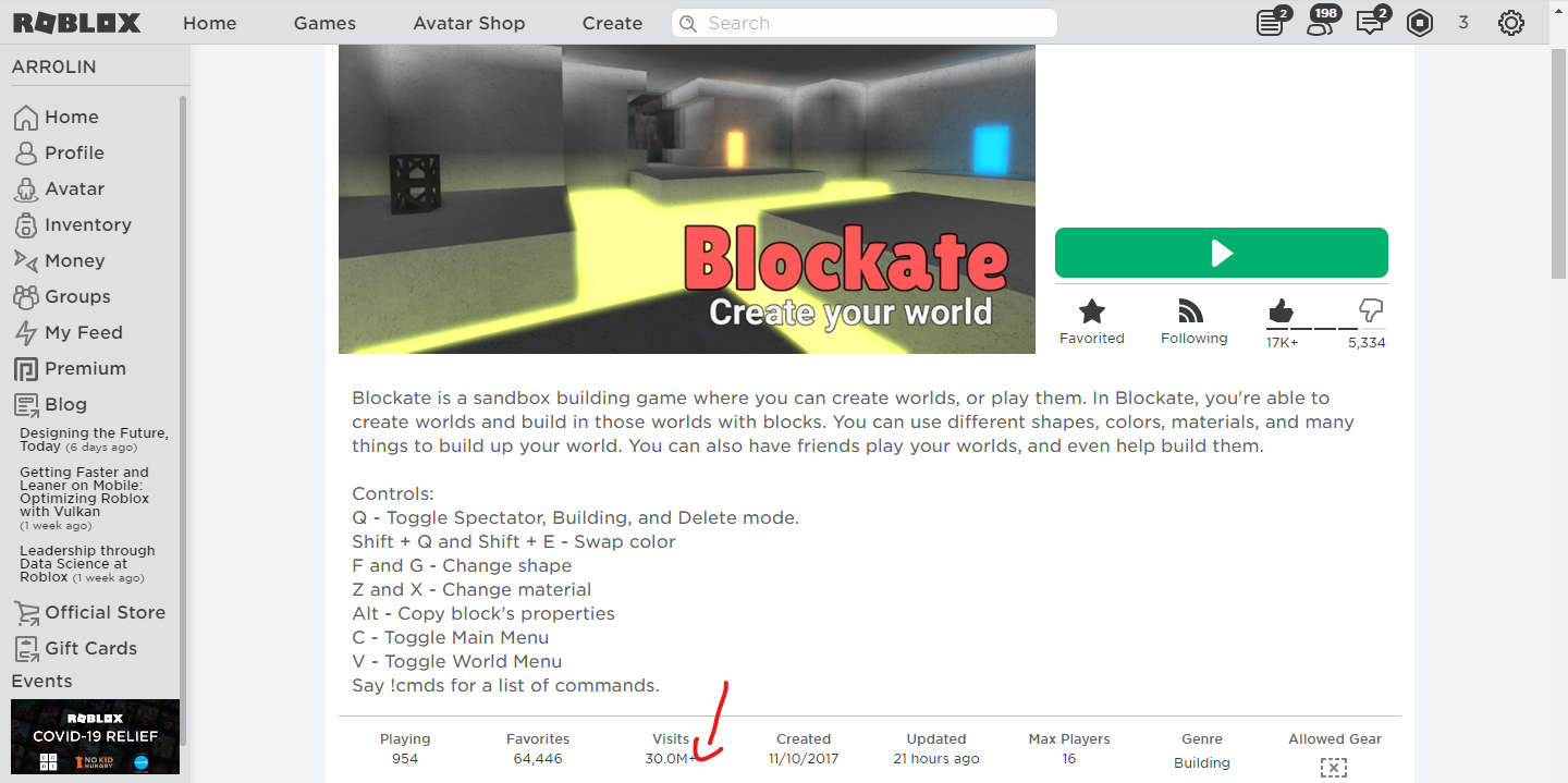 Blockate Reached Of 30m Visits Nice Fandom - roblox blockate font