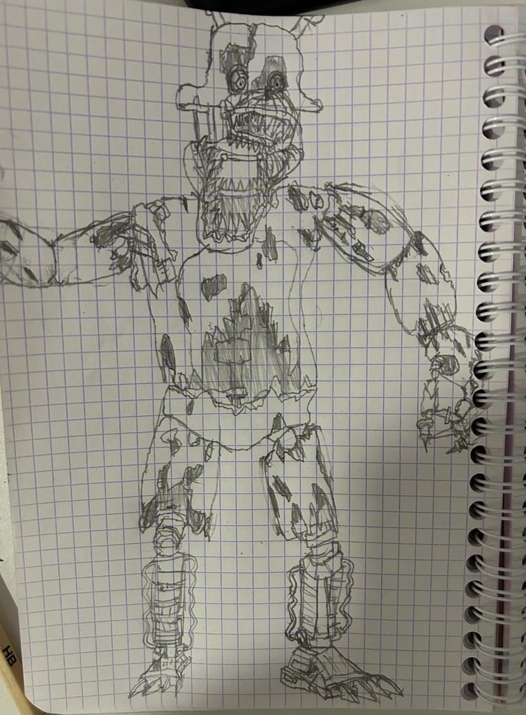 My drawing for Fnaf inktober day 31, also happy halloween | Fandom