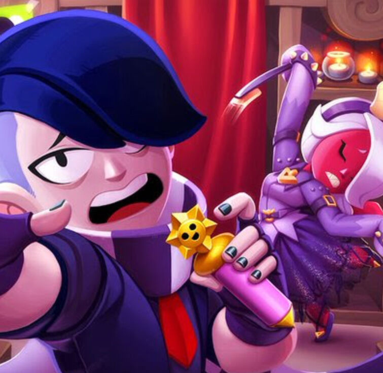 Guys See The Pink Rose In The Back Either That Is Part Of New Brawler Or It Is A New Rosa Skin Fandom - brawl stars spike rose