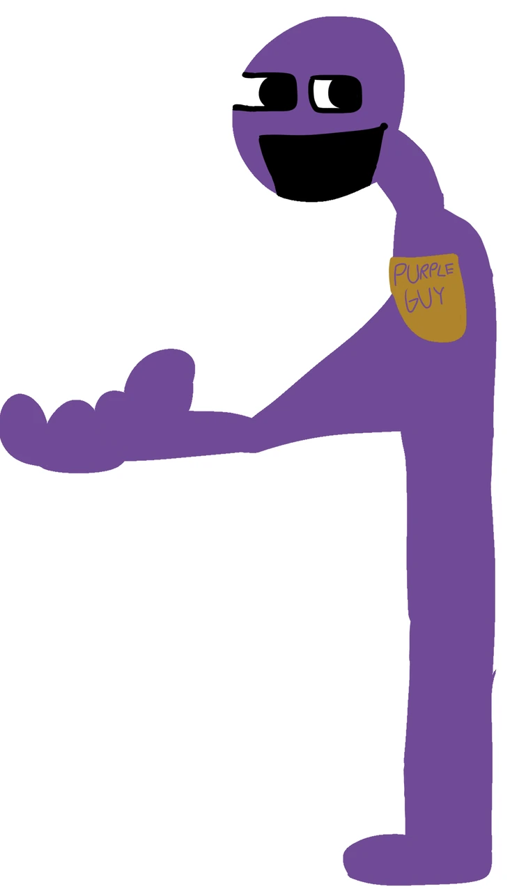 If Purple Guy isn’t pixelated Fandom