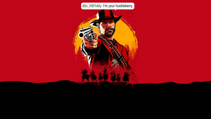 Red Dead Redemption 2 minimalistic wallpaper