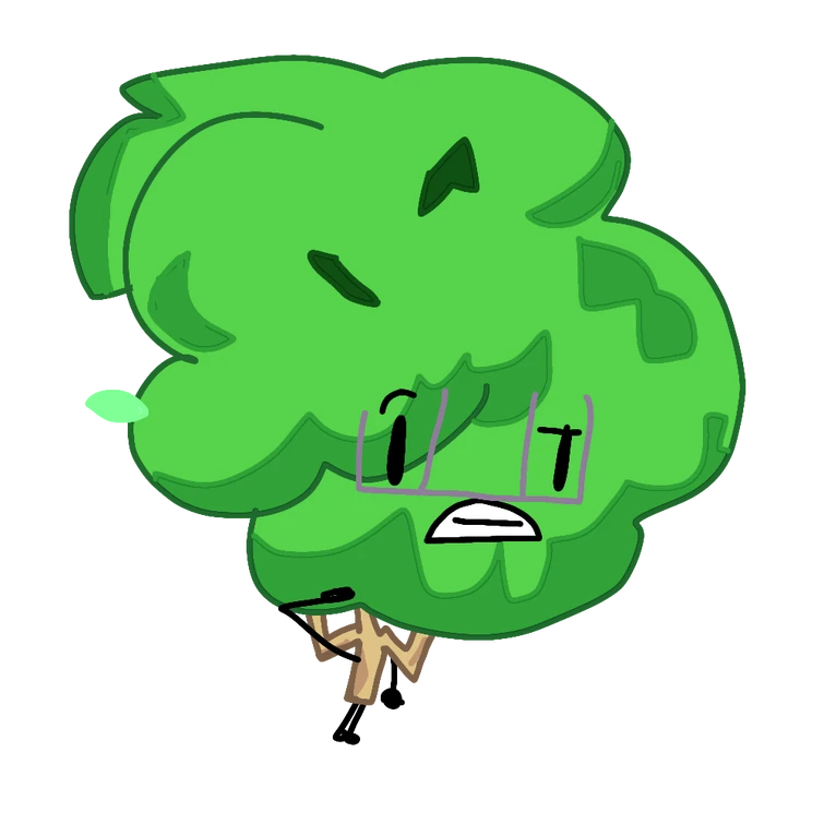 Drawing BFDI Characters till new year 5 Tree Fandom