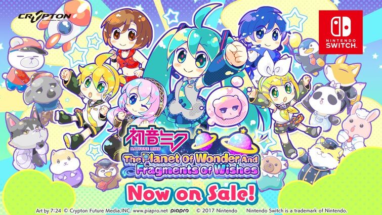 "Hatsune Miku - The Planet Of Wonder And Fragments Of Wishes" Introduction