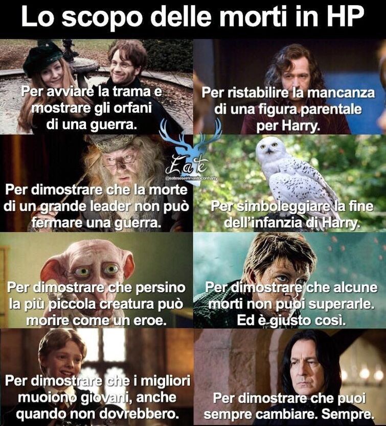 Tutte morti orribili e impossibili da ignorare