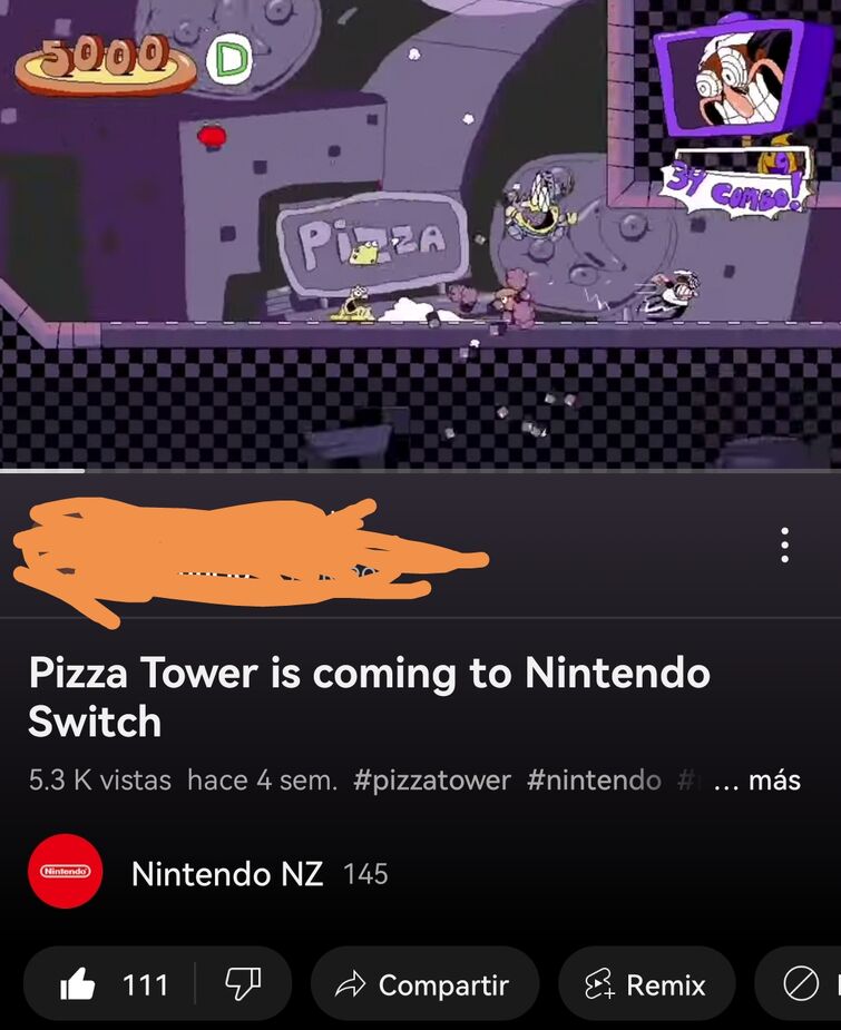 PIZZA TOWER HAS BEEN RELEASED ON NINTENDO SWITCH!! 