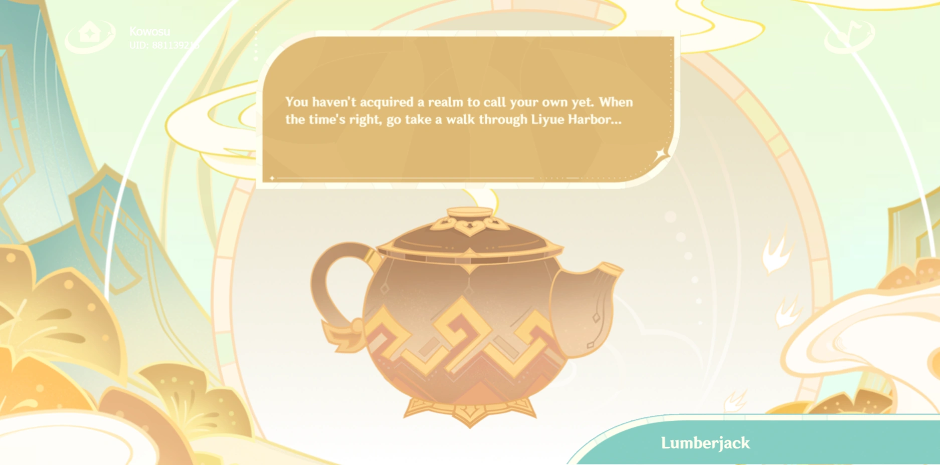 does the teapot not count as a realm to call my own? Fandom
