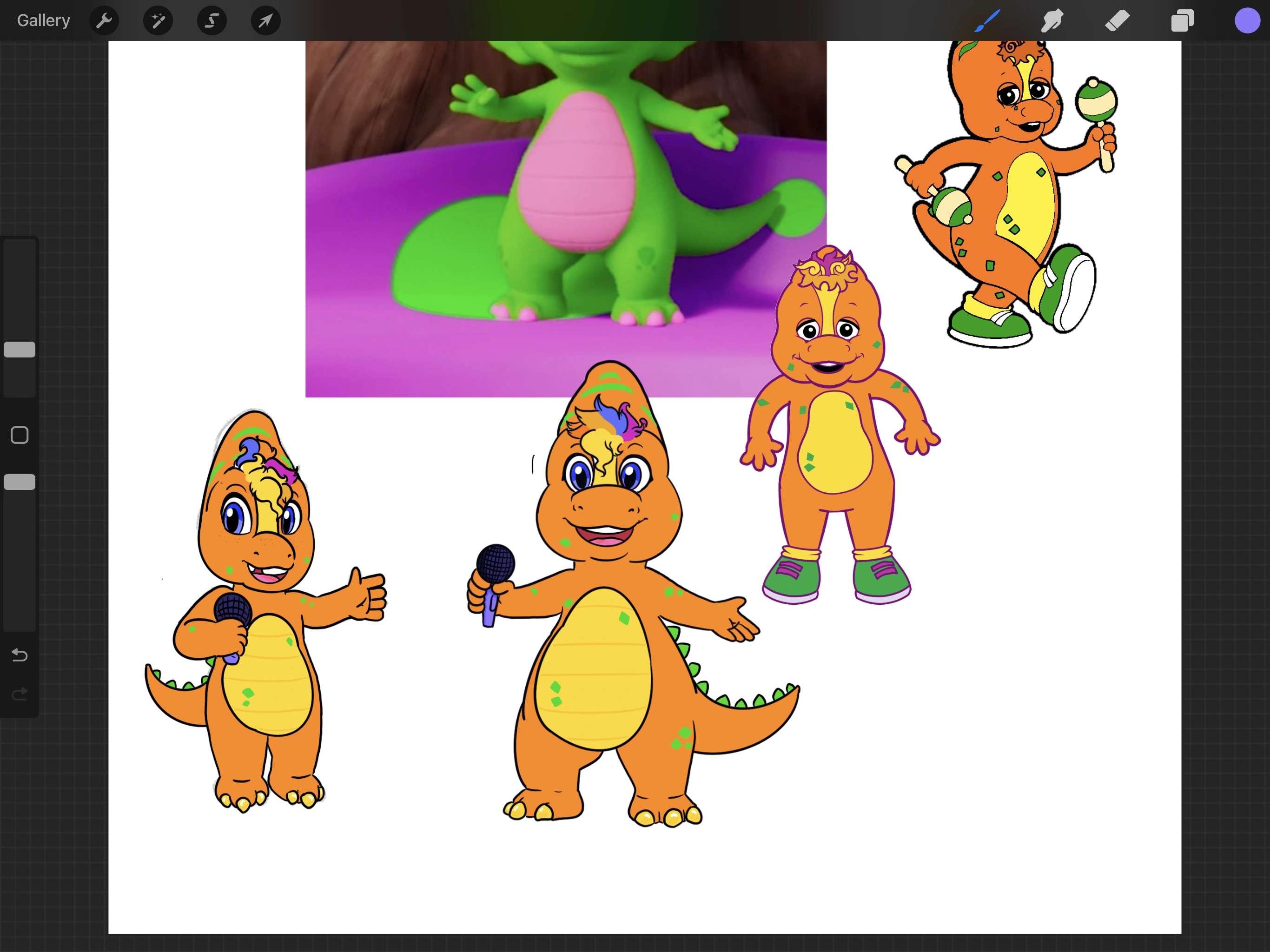 Barney’s world Riff fan art | Fandom