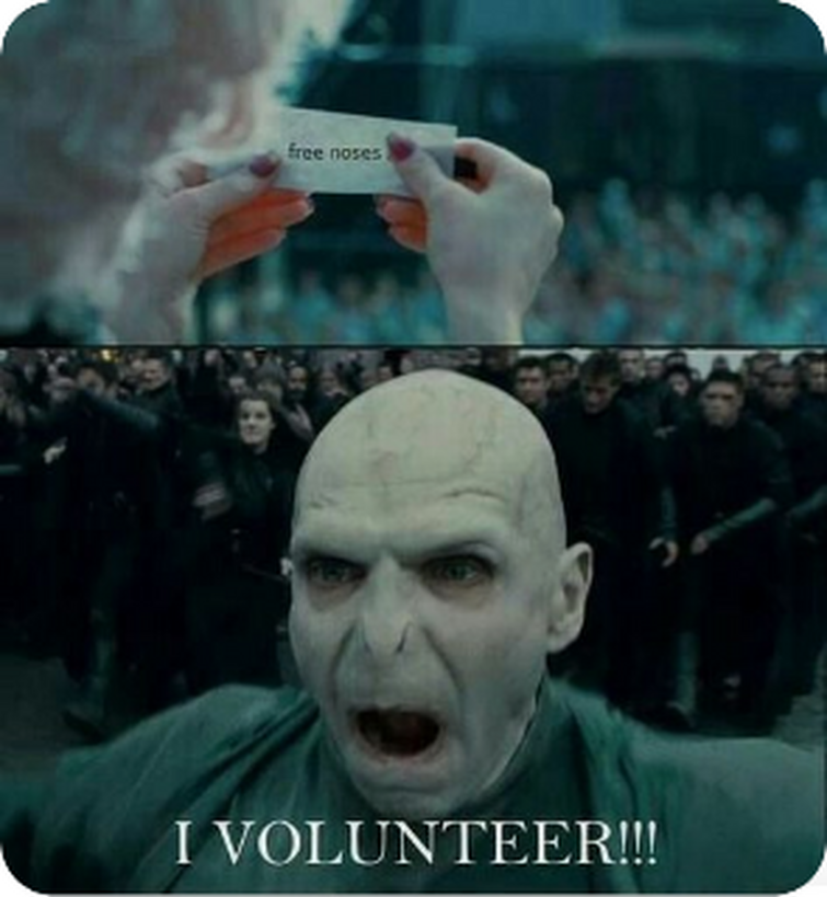 Image result for voldemort memes nose