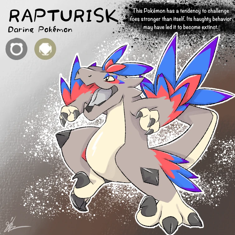 Raptor inspired Pokémon Fandom