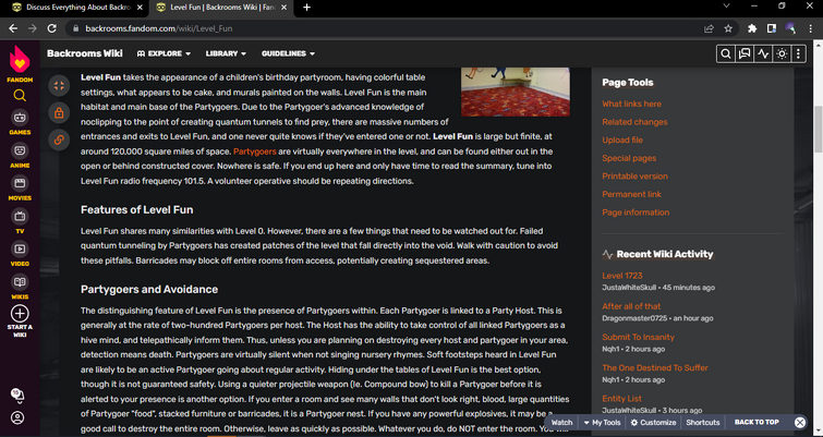 Level Fun, Backrooms Wiki
