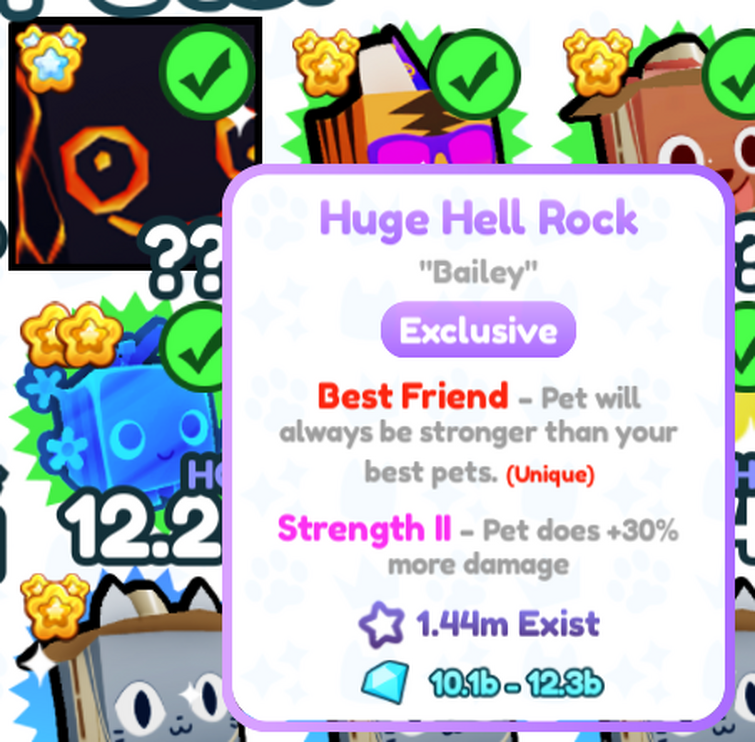 Huge Hell Rock (Pet Simulator X), Pet Simulator Wiki