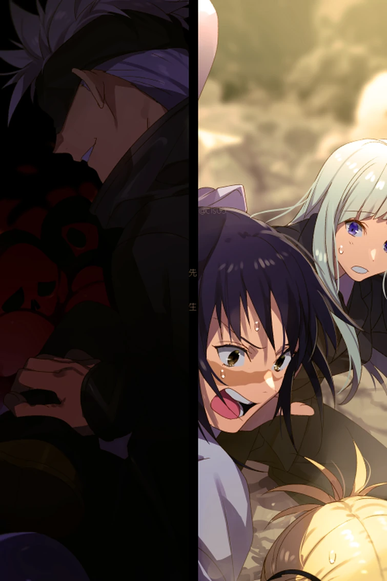 Utahime Iori Kasumi Miwa And Gojo Satoru Fandom