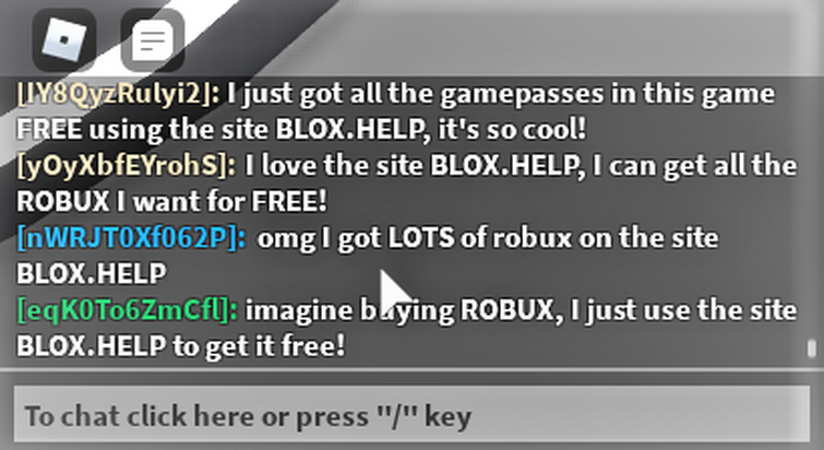Bots Spamming Around Fandom - roblox real free robux with proof