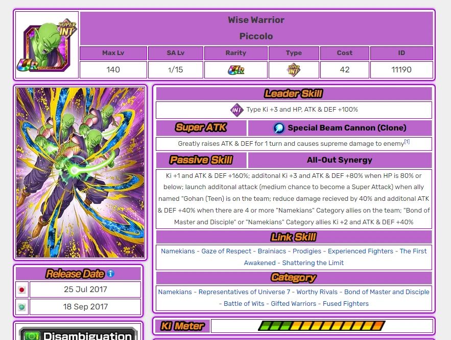 Piccolo [INT EZA] Fandom