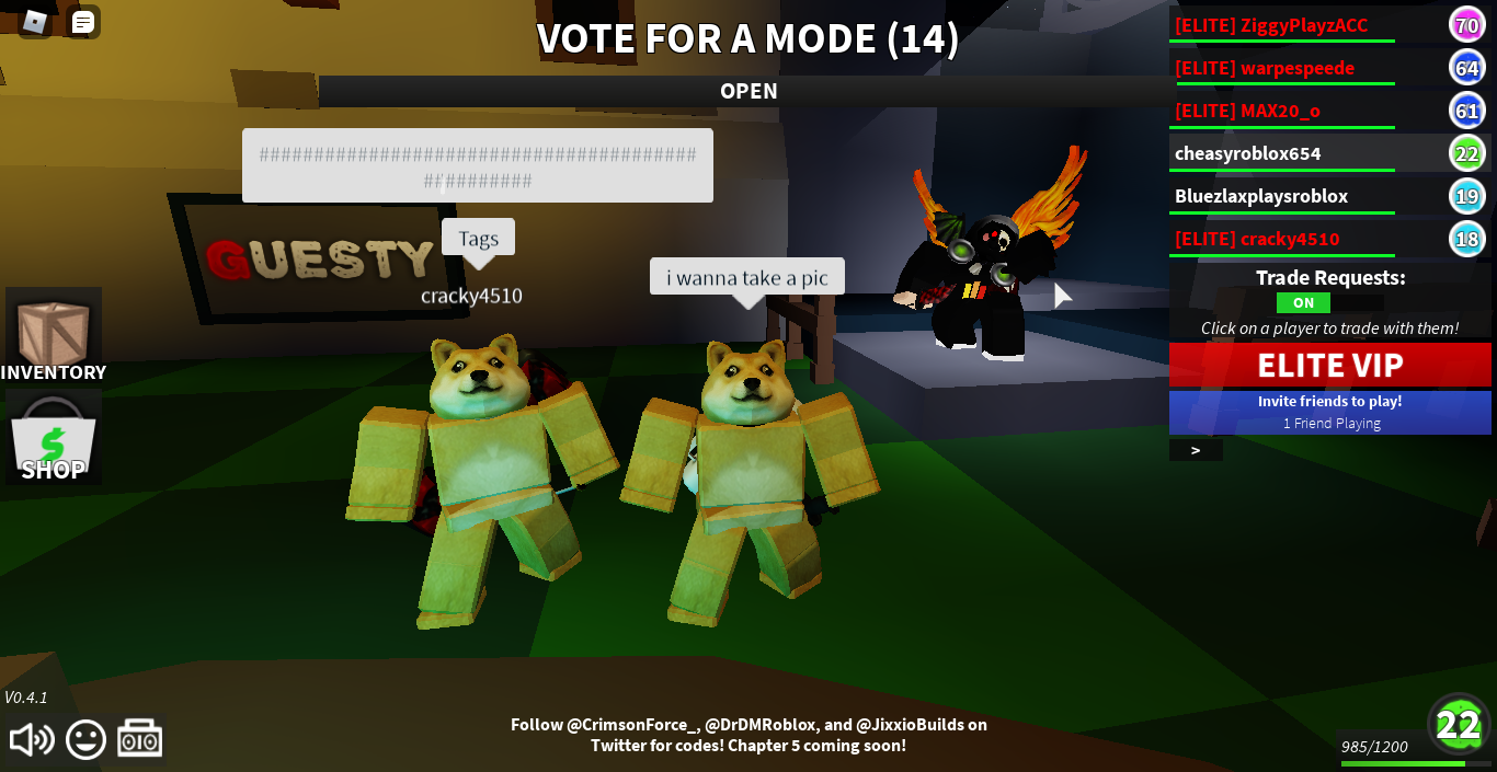 Being Doges In Guesty Not Bear Related Fandom - roblox guesty skin codes