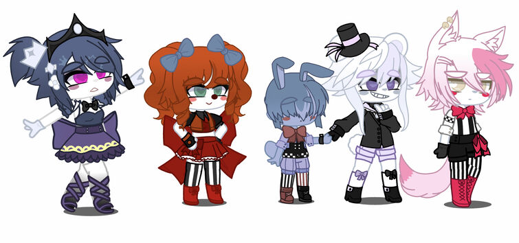 Gacha Designs For The Funtimes Fandom - circus baby roblox avatar