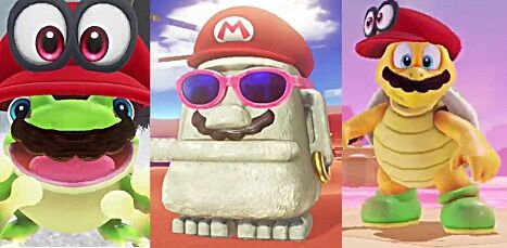 Super Mario Odyssey Capture List - all abilities and every capture