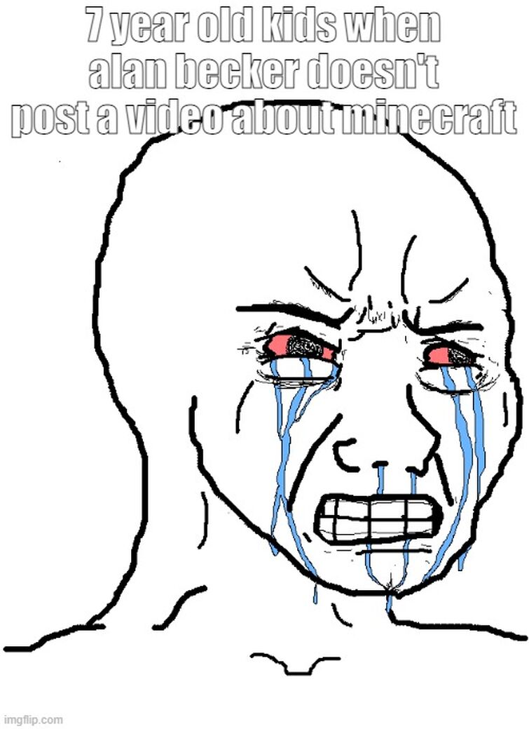 Crying Wojak / I Know Chad Meme Blank Template - Imgflip