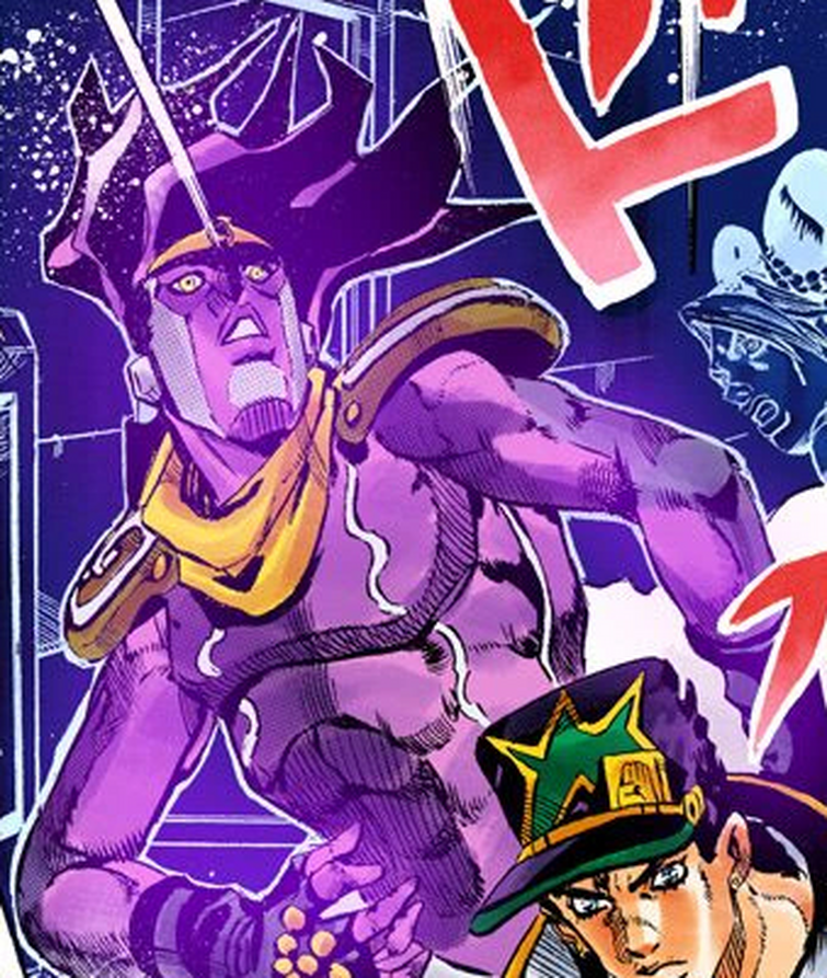 PLANKTON TIME on X: Parts 4-6 jotaro can't be bald bc star platinum isn't  bald. Unless.  / X