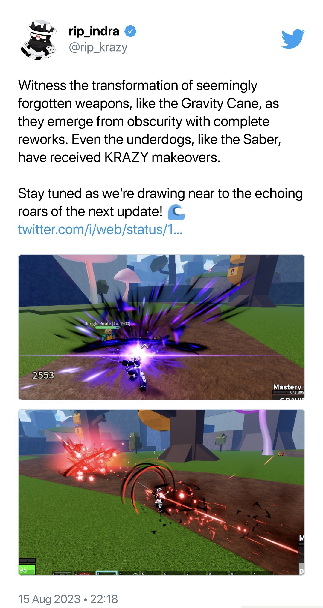 Update 20 leaks or something idk