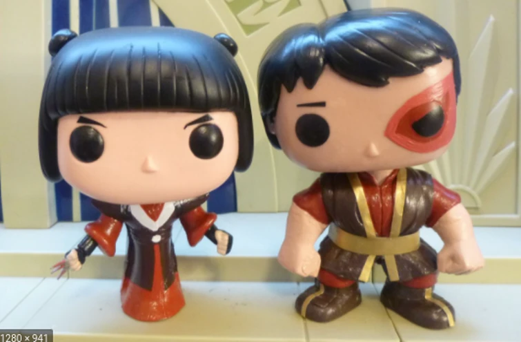 Some cool custom ATLA funko pop's i 