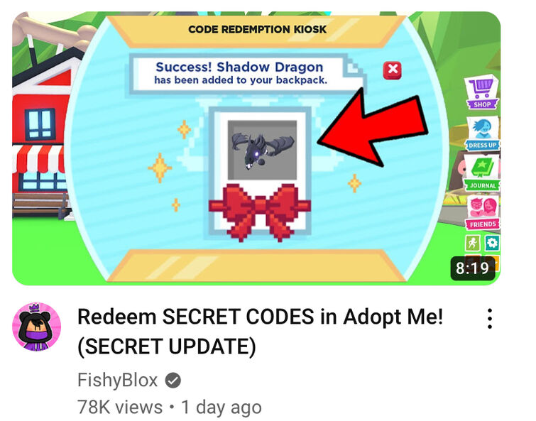 USING THIS *SECRET* ADOPT ME CODE WILL GIVE YOU FREE LEGENDARY PETS! Roblox Adopt  Me 