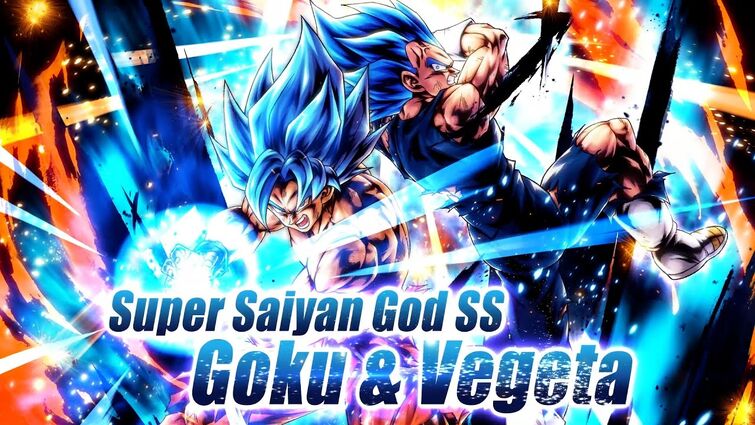 Goku and Vegeta SSJ Blue by ksuke