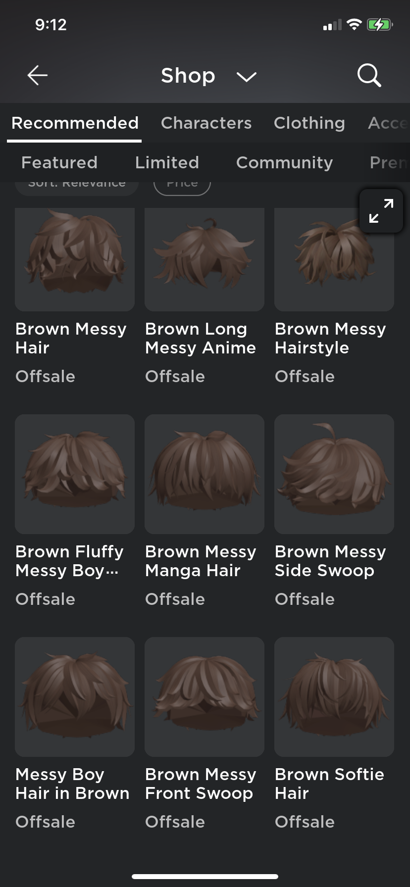 Brown Fluffy Messy Boy Hair