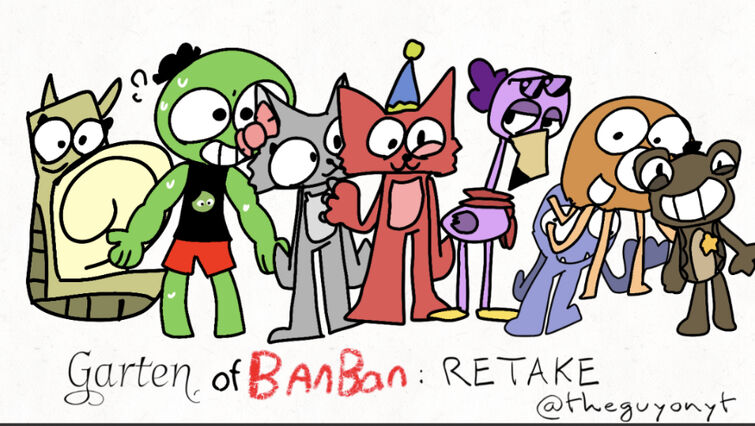 Garden of banban chapter 2 Characters (Collab) by karorivers on DeviantArt