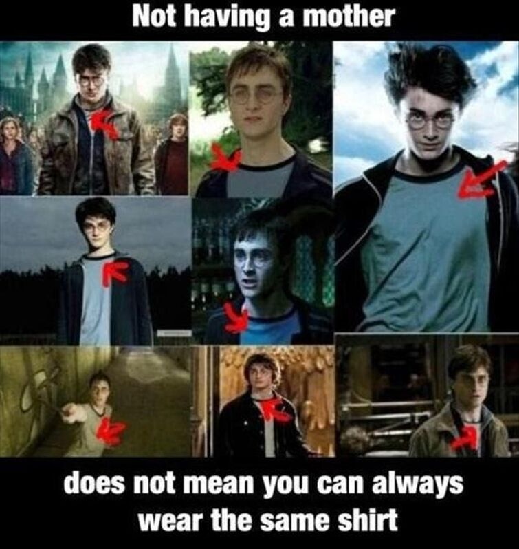 Just my immense collection of HP memes