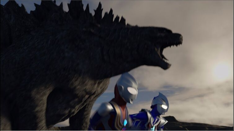 Godzilla vs Ultraman 5: Dawn Of War, (ゴジラ対ウルトラマン5 戦争の夜明け) part 3
