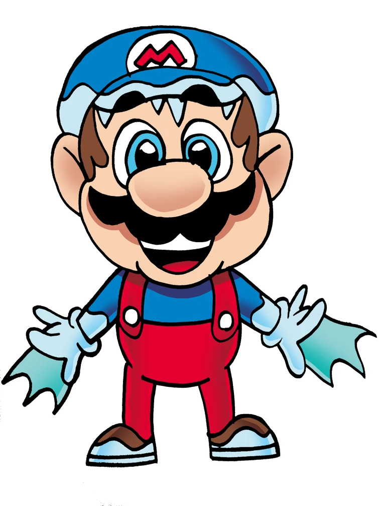 My drawing of Ice Mario | Fandom