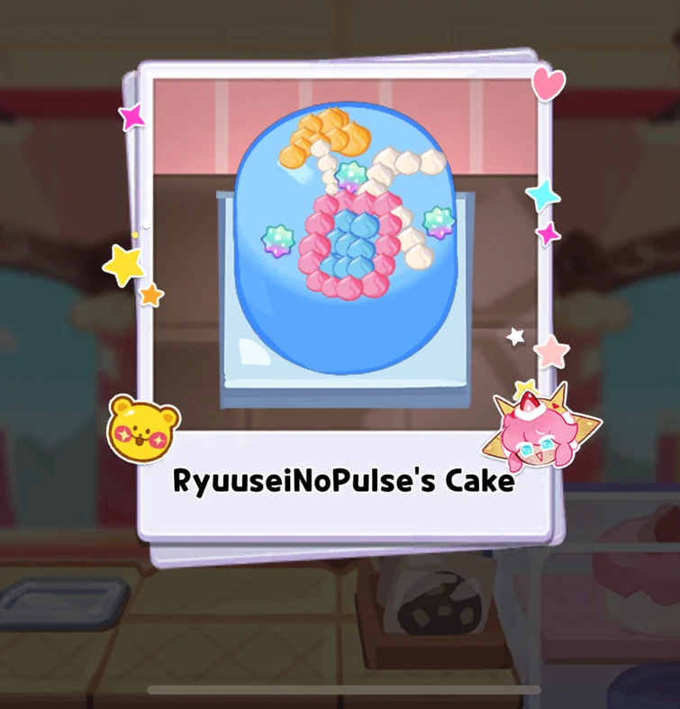 I made Float Planner from memory in the cookie run cake shop thingy